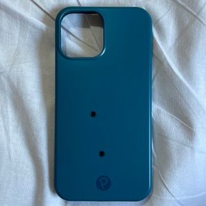 iPhone 12 Pro Max loopy teal case . Used a few times.